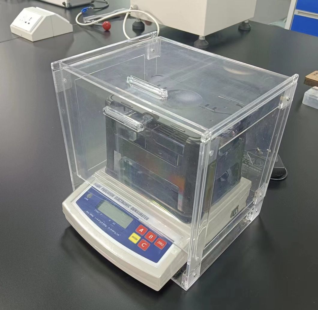 High Cost-Effective Practical Electronic Densimeter for Solid