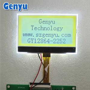 2.48 Inch Graphic LCD Display 128x64 Pixels STN Yellow-green with White Backlight