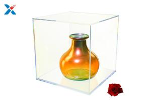 Artwork Display Acrylic Cube Box , Plexiglass Display Box Elegant And Sturdy