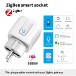 SIXWGH Zigbee Smart Socket EU Wifi Smart Plug Socket