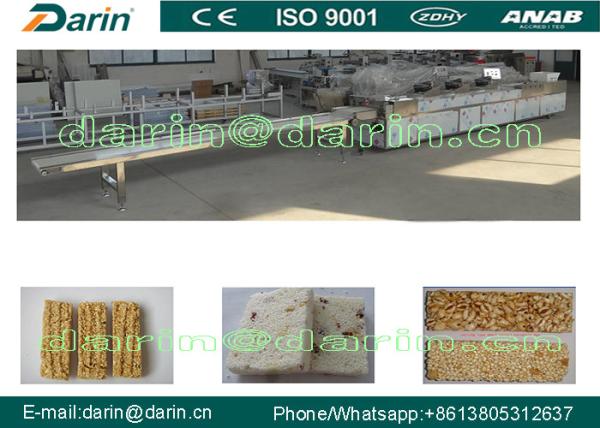 Quality Small Cereal Bar / chocolate Bar Making Machine with SS304 Material for sale
