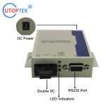 RS232 DB9 to Fiber Modem with MM duplex SC/ST/FC 2km 1310nm Media Converter for