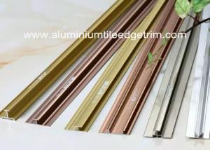 H / Mid Joint Aluminium Flooring Profiles Tile Trim Cladding Panels Applied