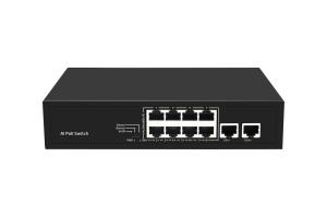 Buy cheap RoHS Network Industrial Ethernet Switch 10 Port 1000M Uplink AI For Financial product