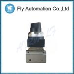 3/2 Way MSV86321PPL MSV86321TB 1/8" Palm Button Extended Twist Selector