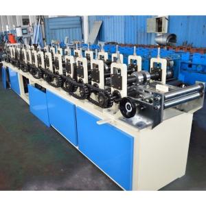 China 0.3-1.2mm Channel Rolling Machine , Cr12 Steel Cnc Roll Forming Machine on sale