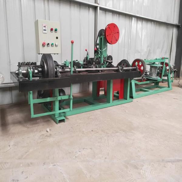 Quality Barbed wire making machines, making traditional twisted barbs/double twisted barbs for sale