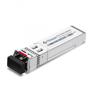 China OC192/STM64 Single Mode SFP+ Transceiver Module 40km With CDR on sale