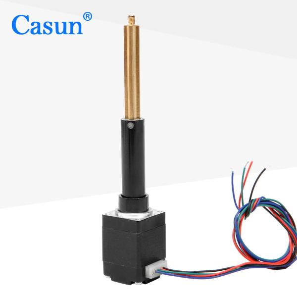 Quality 5.28V 0.24Amp NEMA 8 Stepper Motor With Lead Screw For Dispenser for sale