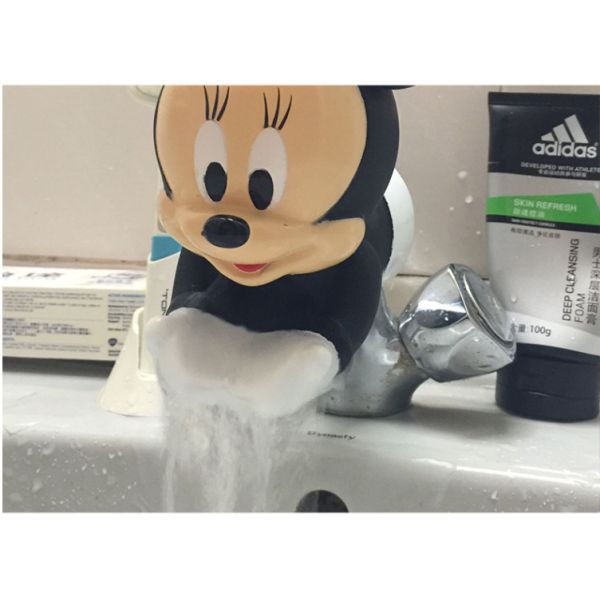 Mickey Mouse Animal Kids Faucet Extender Baby Safety Product , Sink Spout Extender