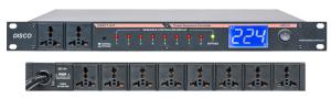 8 Channel Audio Power Supply Sequencer Controller with Universal Socket