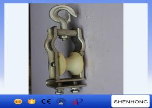 China Universal Stringing Conductor Cable Pulley Block With Hook SHC-120X58 on sale