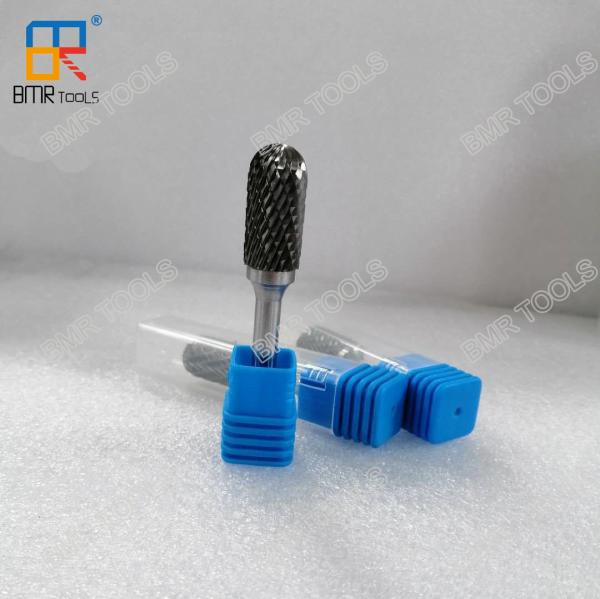 Quality BMR TOOLS Good Quality 12mm C type Cylinder Radius End Cut tungsten carbide burrs rotary files for sale