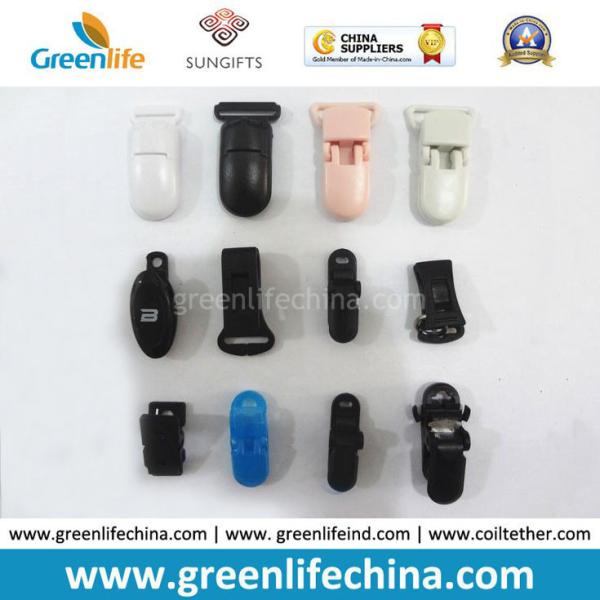 Quality Different Types Plastic ID Badge Holder Clips Lanyard Accessories for sale
