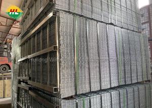 China 55x200mm Galvanised Mesh Fence Panels For Construction Reinforcing on sale