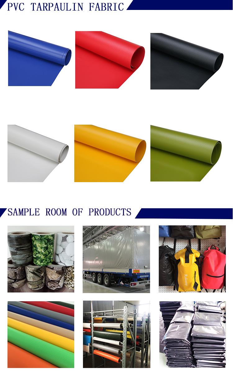 100% Polyester PVC Waterproof Tarpaulin Used For Building Material Covering Of Farm And Plantation