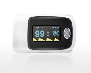 China handheld Patient Monitor Machine OLED Fingertip Pulse Oximeter on sale