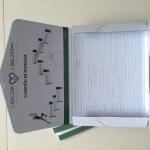 E-flute box folder printing, made to order 3 layer box folder printing, art card