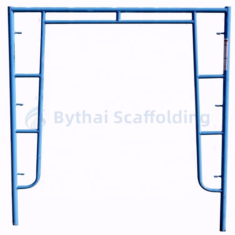 Durable HDG H Frame Scaffolding System Q235 Q355B BJlock Walk Through Frame