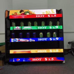 Buy cheap Wifi Hd Shelf Edge Shelf Mounted Led Screen / Display 150x60mm Module product