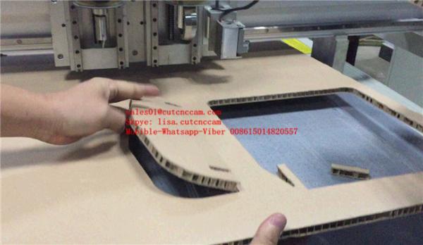 Quality Creative Design Corrugated Honeycomb Board Sample Cutter Finishing Plotter for sale