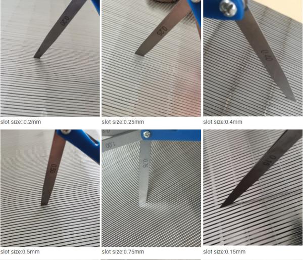 Quality Wooden Case Packaging for Wedge Wire Screen Wire size 1.5x2mm Slot Opening 0.02mm-15mm for sale