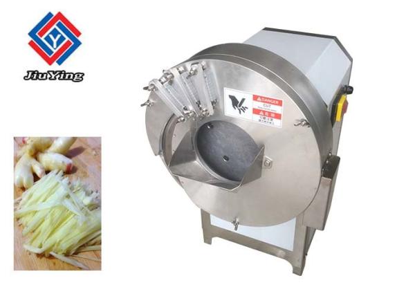 Quality Industry Onion Slicer Machine / SUS 304 Ginger Garlic Grinding Slicer for sale