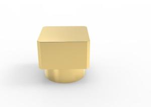 China Customized Logo Premium Glossy Square-Shaped Cap Perfume Cap for Fea 15 on sale