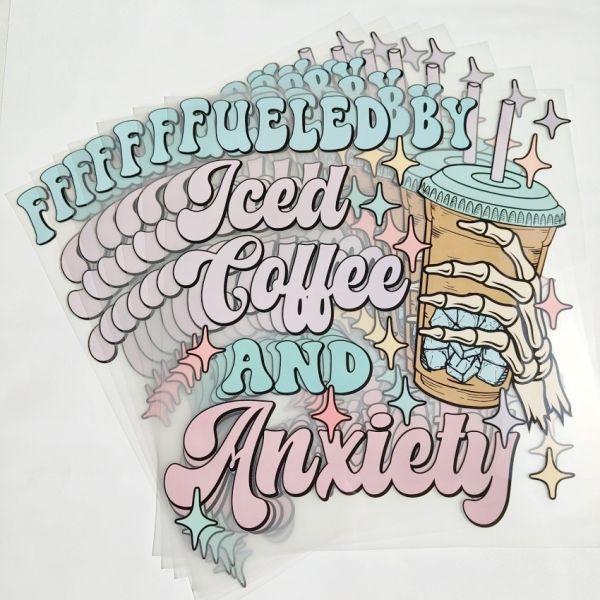 Machine Washable High Stretch Custom DTF Heat Transfers with Customizable Designs