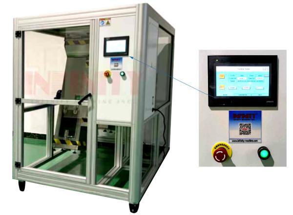 Quality GB/T2324.8 Touch Panel Control Tumble Tester For Rolling Drop Testing for sale