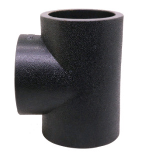 Weld ASTM A106 Metal Carbon Steel Pipe Tee Connector SCH80