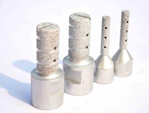 Vacuum Brazing Diamond Finger Bit For Marble And Other Soft Stones