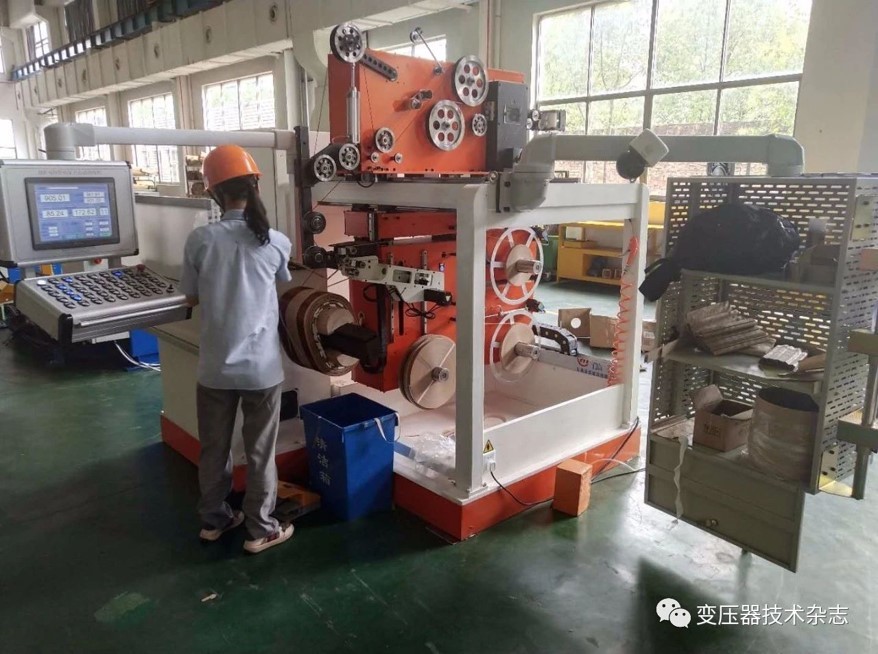 Power Transformer Winding Machine Automatic Fully High Voltage
