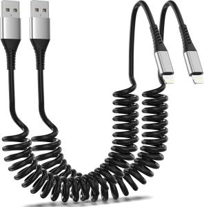 Buy cheap Spring Data Transfer Cable USB A To Type C For Car Android Mobile Phone Charging product