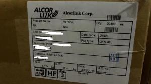 Buy cheap AK6487 ALCOR USB2.0 Single-LUN Flash Card Reader Controller product