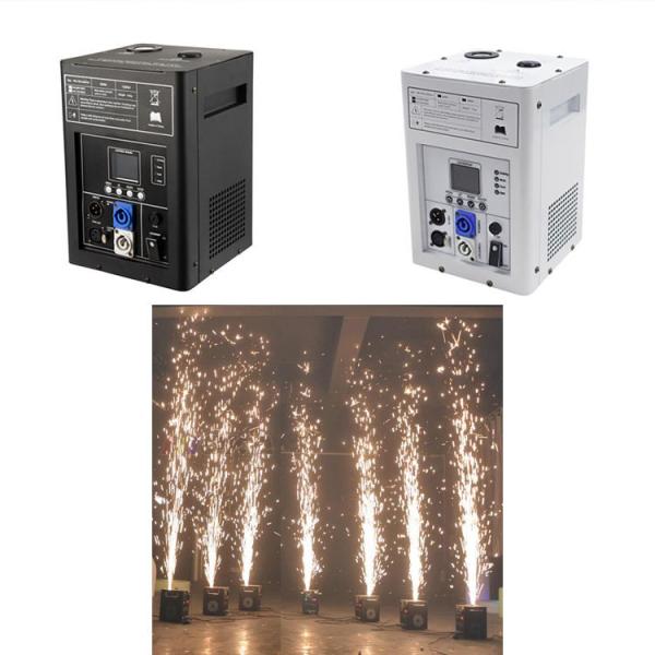 Quality 600W Fireworks DMX Wireless Remote Control Cold Spark Machine For Wedding Effect for sale