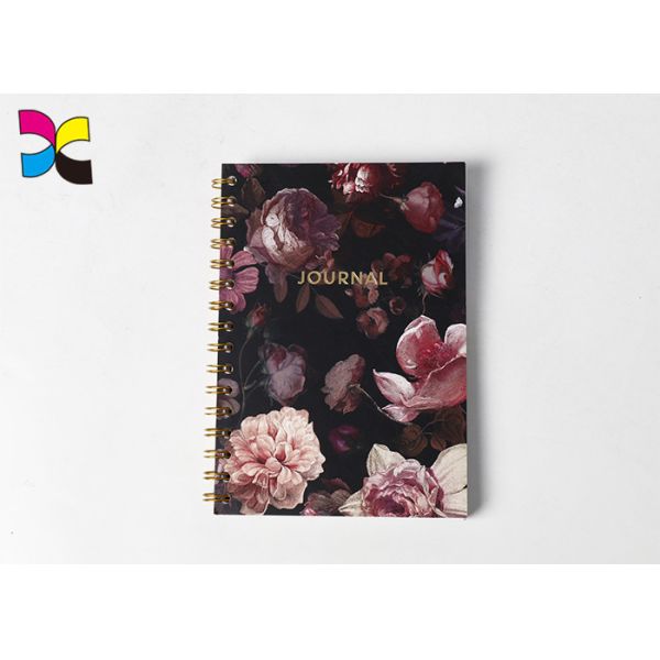 Art Paper Spiral Bound Coloring Books Fancy Customized Combination Lock Diary