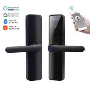 FCC Bluetooth Smart Door Locks Automatic Locking For Apartment