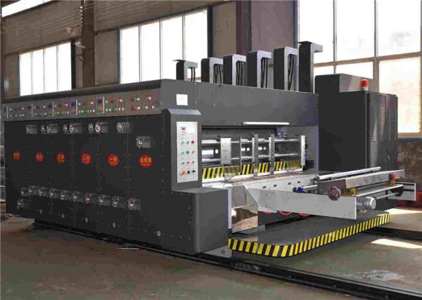 Quality 6 colour Corrugated Box Printing Machine Flexo Slotter Printing Making Machine for sale