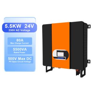 China 5500W 48V 5.5KW 230VAC Solar Hybrid Inverter With WIFI Monitoring Function on sale