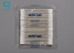 Cleanroom Disposable Cotton Cleaning Swabs With Smooth Pointed Head