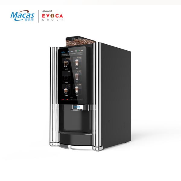 Quality 800CC Boiler Automatic Espresso Coffee Vending Machine Internet WIFI And RJ-45 for sale