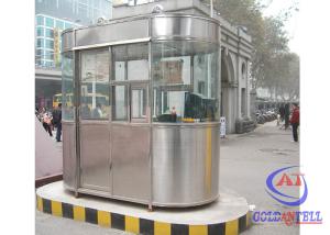 Buy cheap Flexible Layout Steel 40Ft Prefab Security Kiosk House product
