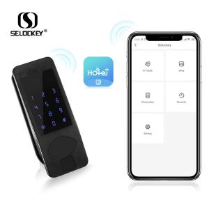 Buy cheap Wifi Fingerprint Card Latch Hotel Rfid Bluetooth Gate Locks product