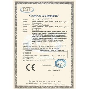 ShenZhen Pinsum Tech Co.,Ltd Certifications