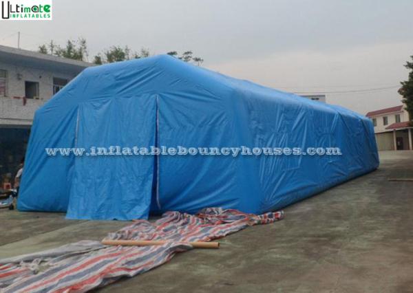 Quality Blue Inflatable Structures Giant Air Inflatable Tents For Opening Cenemonies for sale