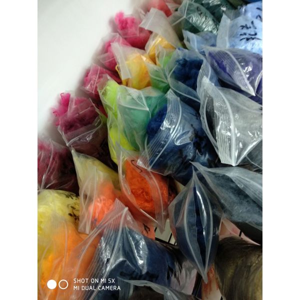 recycled grade and 100% polyester material polyester staple fiber
