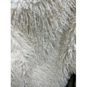 White Persian Wool Curly And Unique High End Clothing Selection