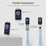 Temperature Measurement Face Recognition Terminal Desktop type For Gate Building