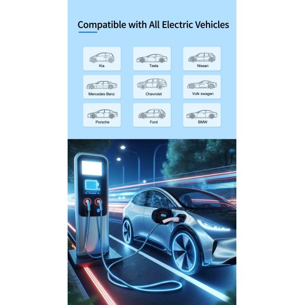 Customized Waterproof IP65 Home Electric Charging Point 22KW